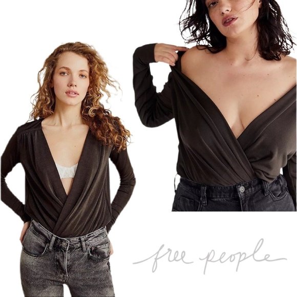 Free People Tops - NWT Free People Turnt Bodysuit